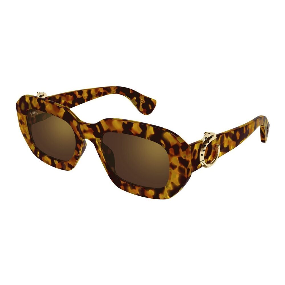 Cartier CT0546S Sunglasses Havana Brown Acetate
